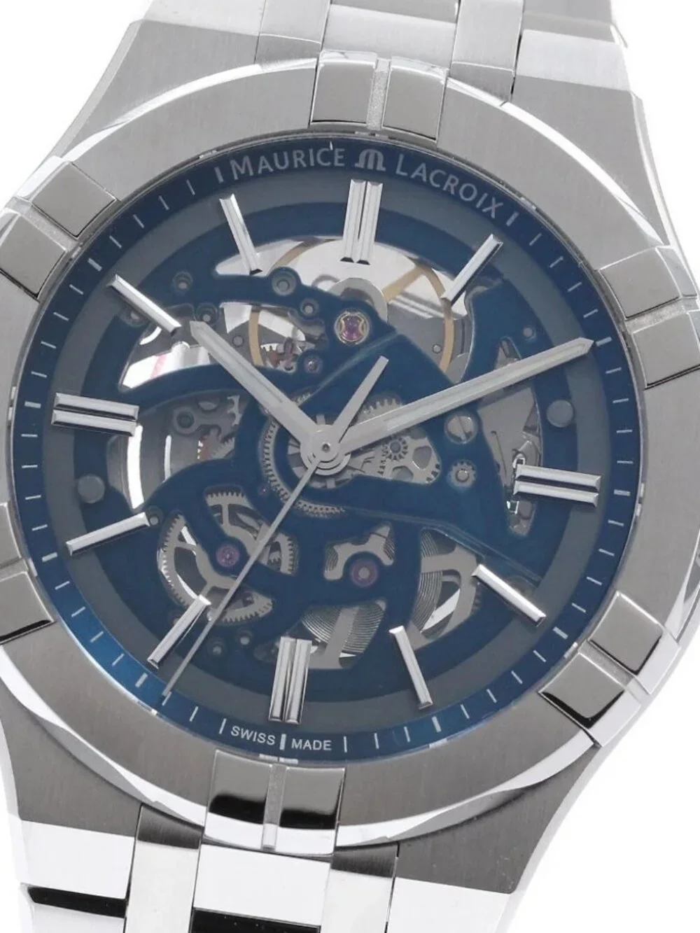 MAURICE LACROIX Icon Automatic Skeleton AI6008-SS002-031-1 AT Men's Watch_967692